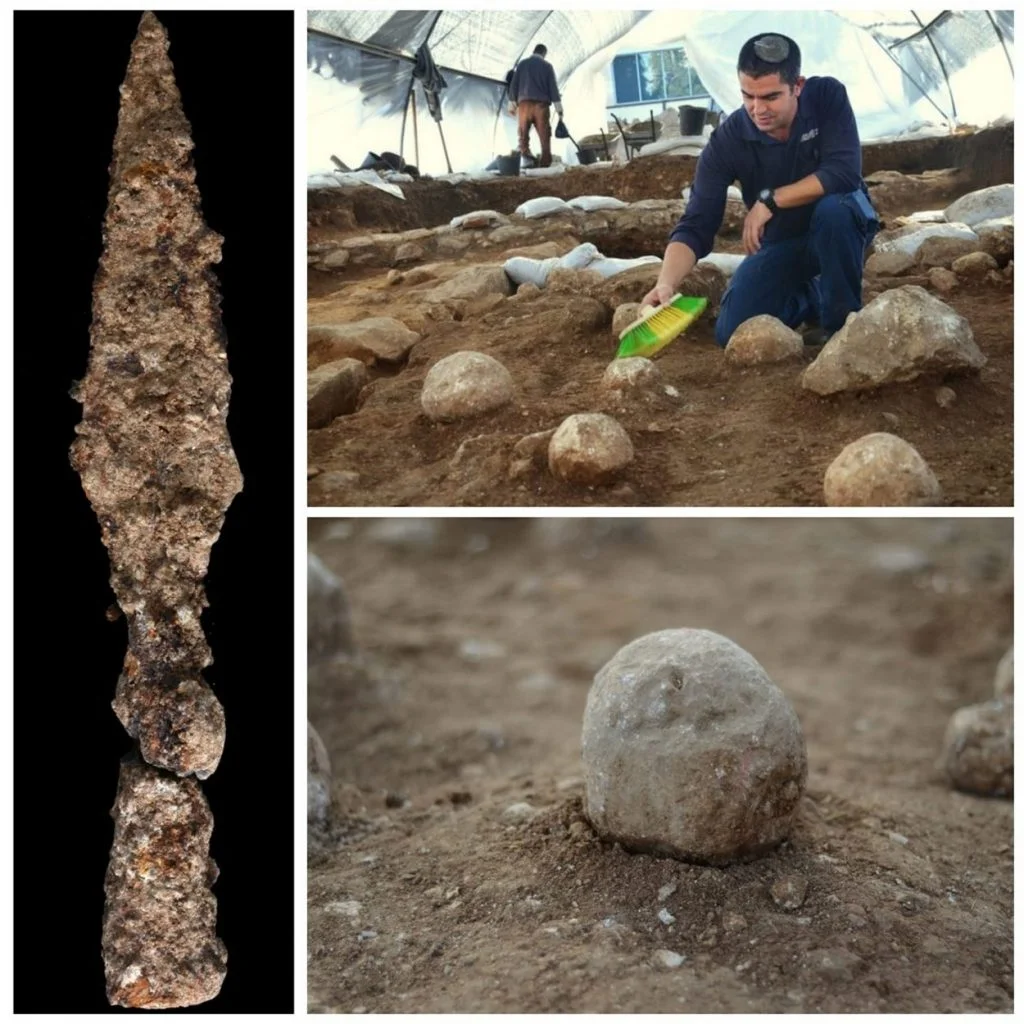 archaeologist identifies position of roman siege engines used during attack on jerusalem israel1