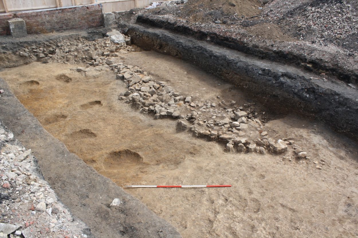 archaeologists uncover remains of roman turret at hadrian’s wall pre1