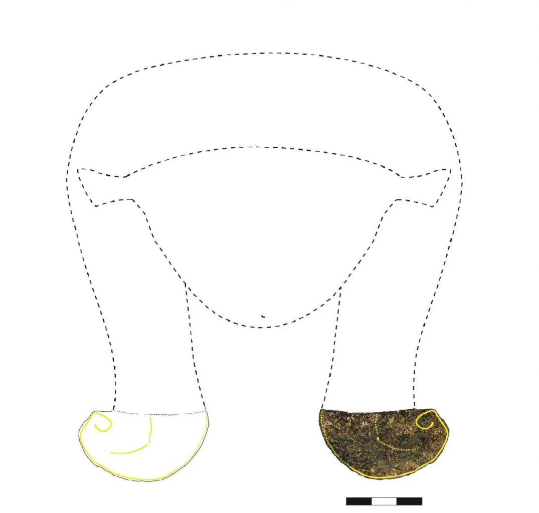 fragment of ancient egyptian goddess found in 2,700-year-old settlement in spain de1
