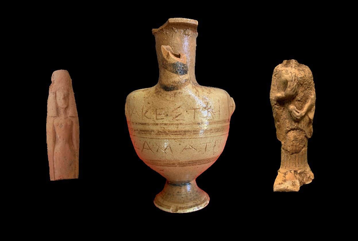 new discoveries at the temple of demeter in crete temple2
