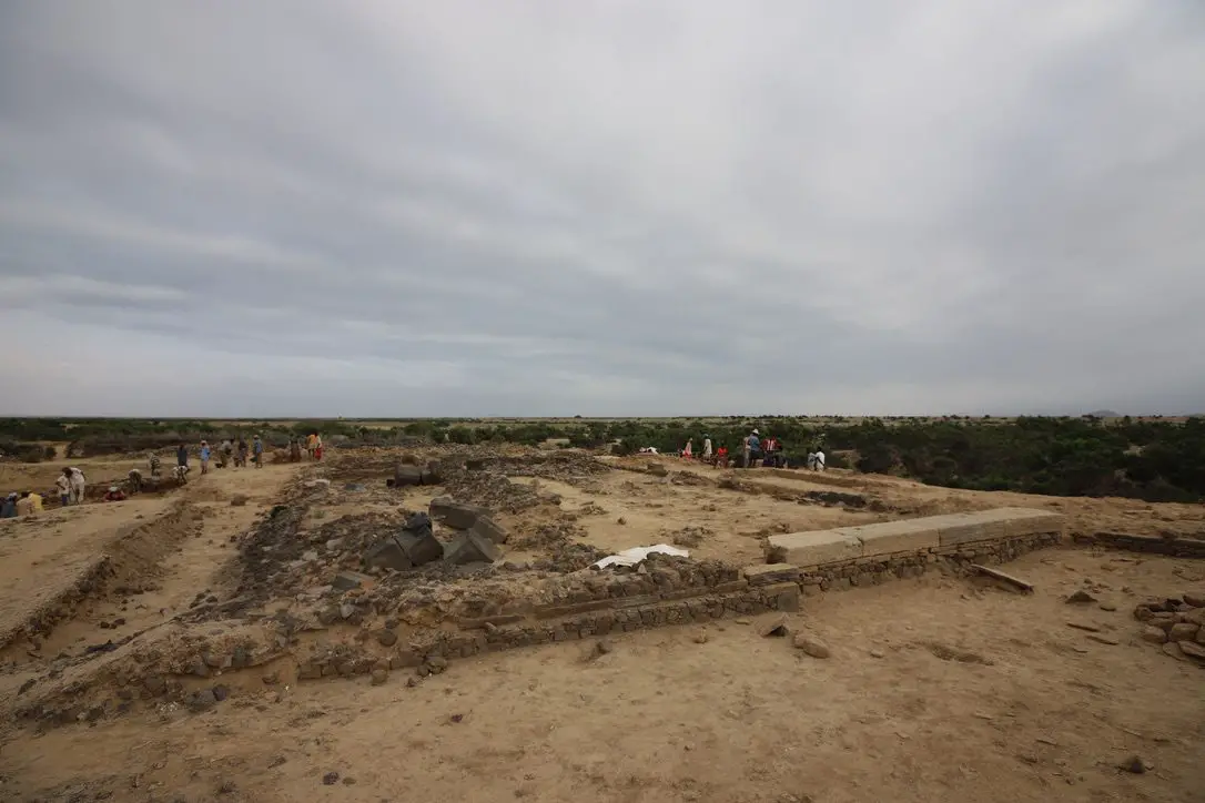 2 Excavation of the cathedral in Adulis 2