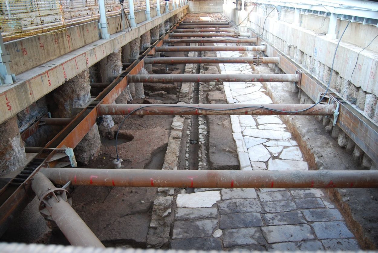 metro construction reveals the rich history of thessaloniki metro2