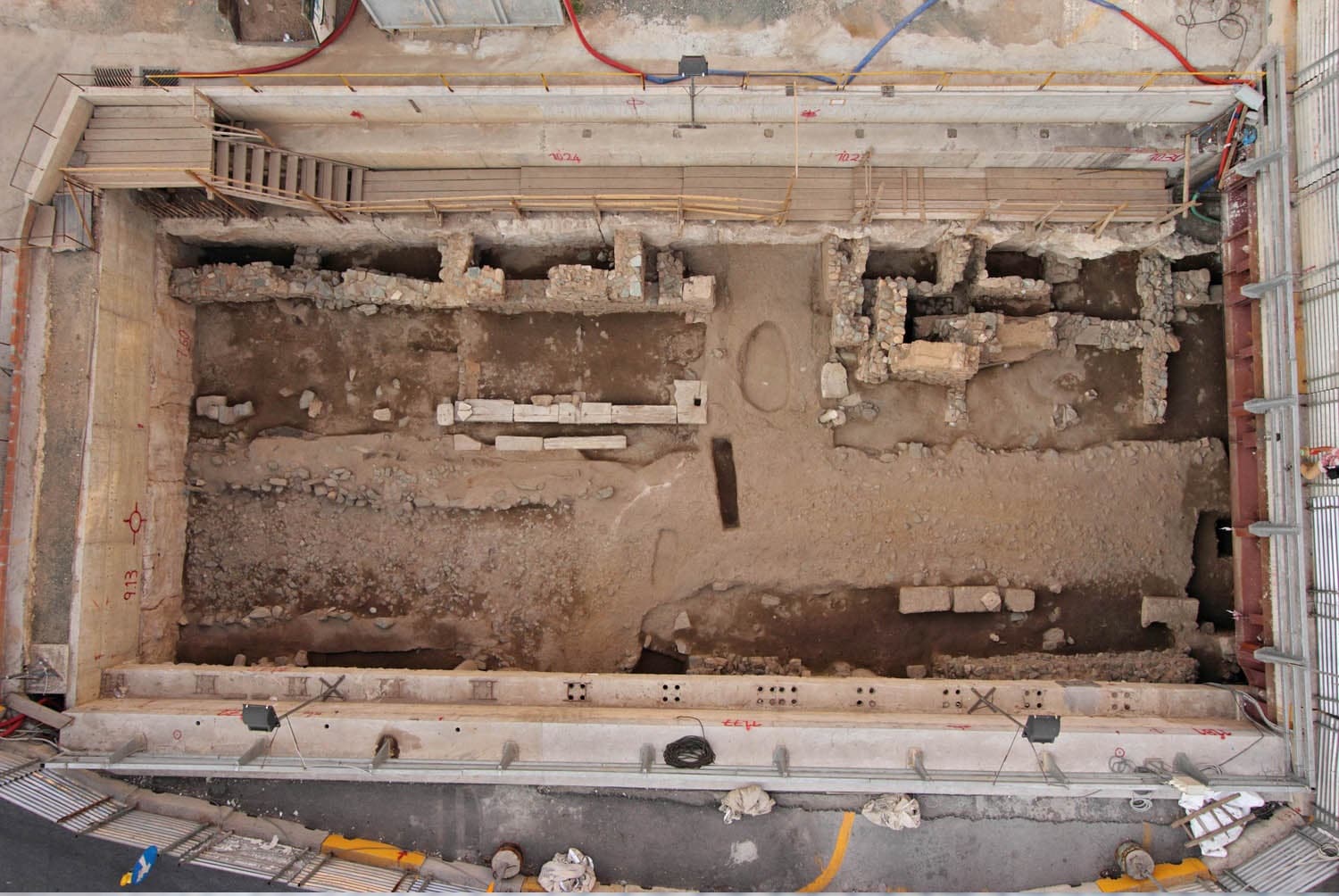 metro construction reveals the rich history of thessaloniki metro4