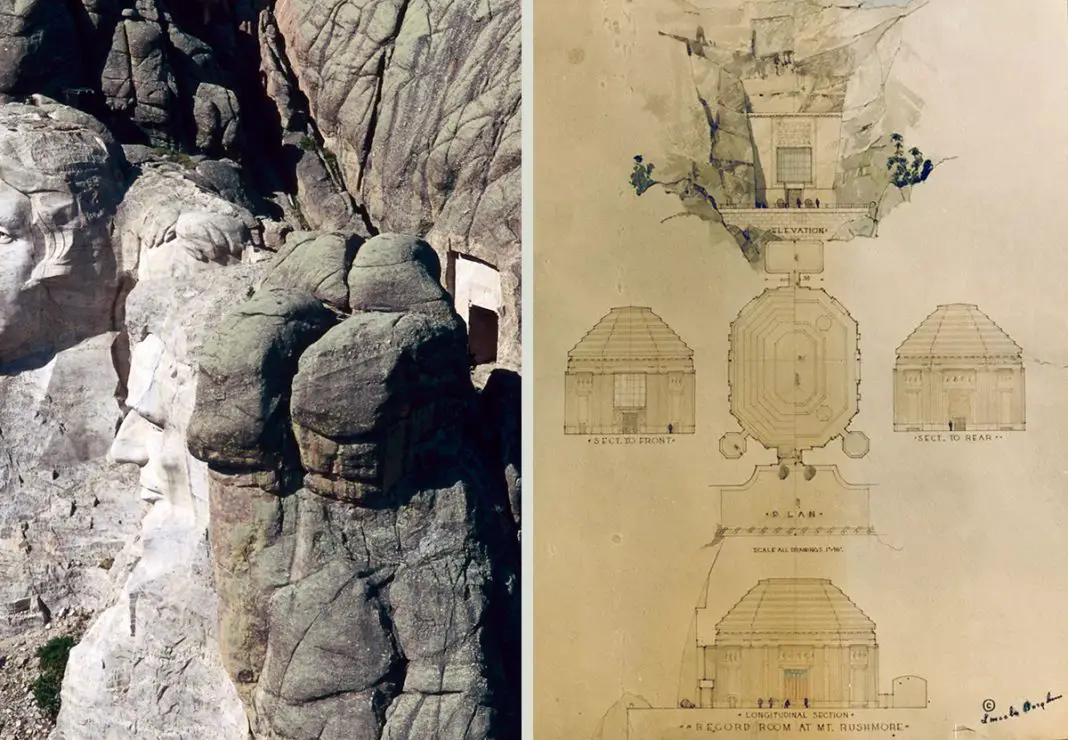 The hidden chamber at Mount Rushmore
