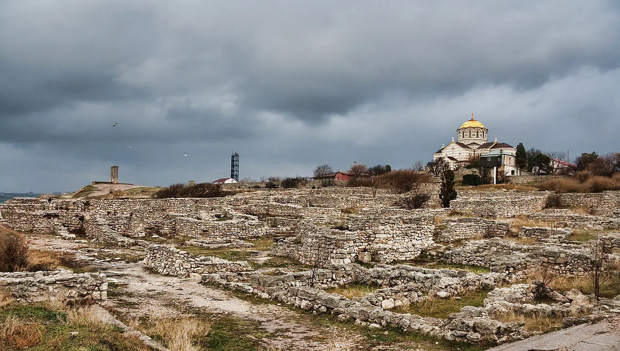 St. Vladimir's Cathedral overlooking Chersonesos 