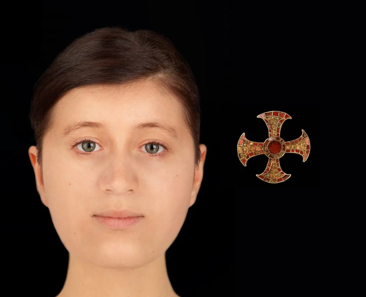 Face of Anglo-Saxon teen VIP revealed with new evidence about her life