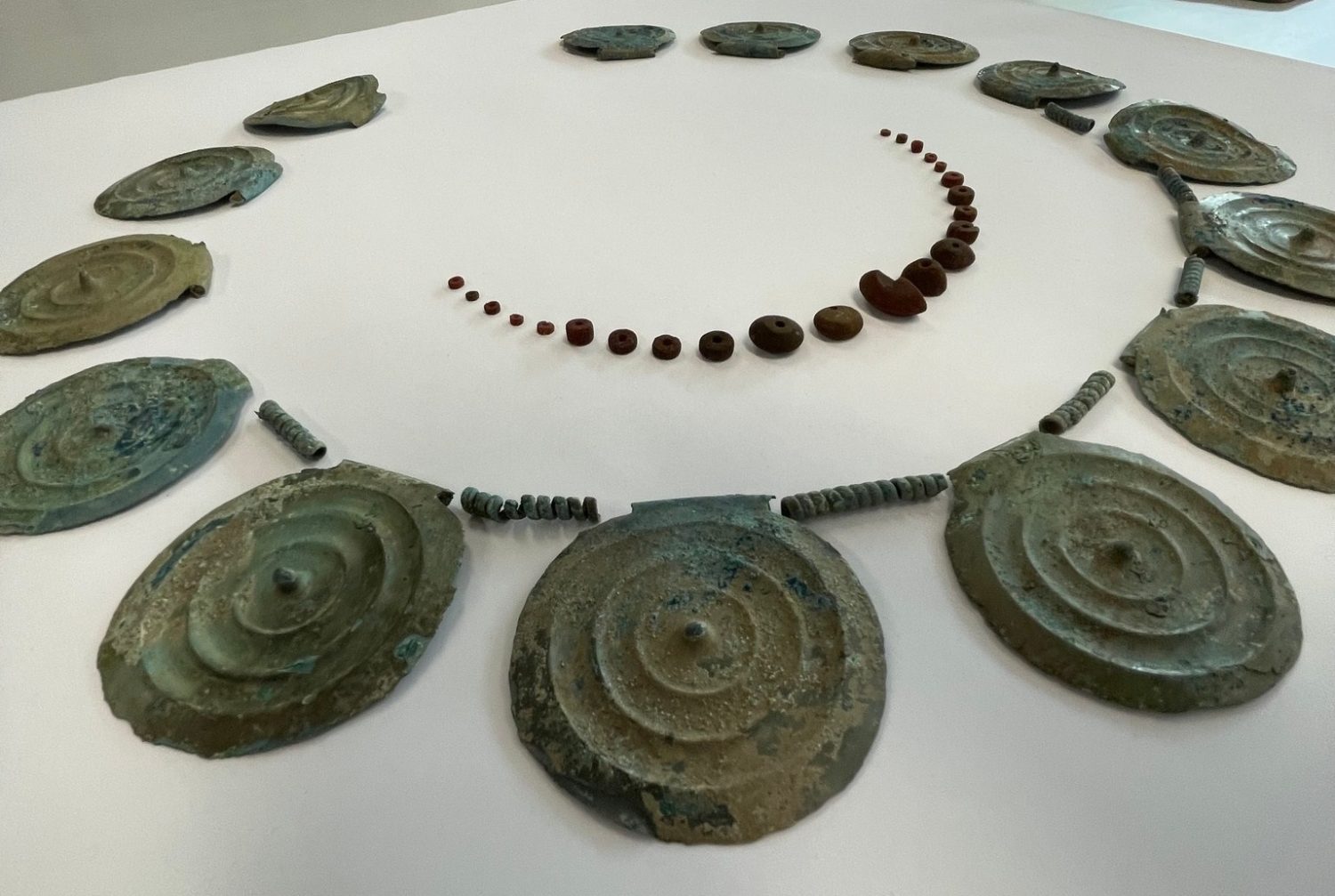 Archaeologists uncover Bronze Age treasure hoard