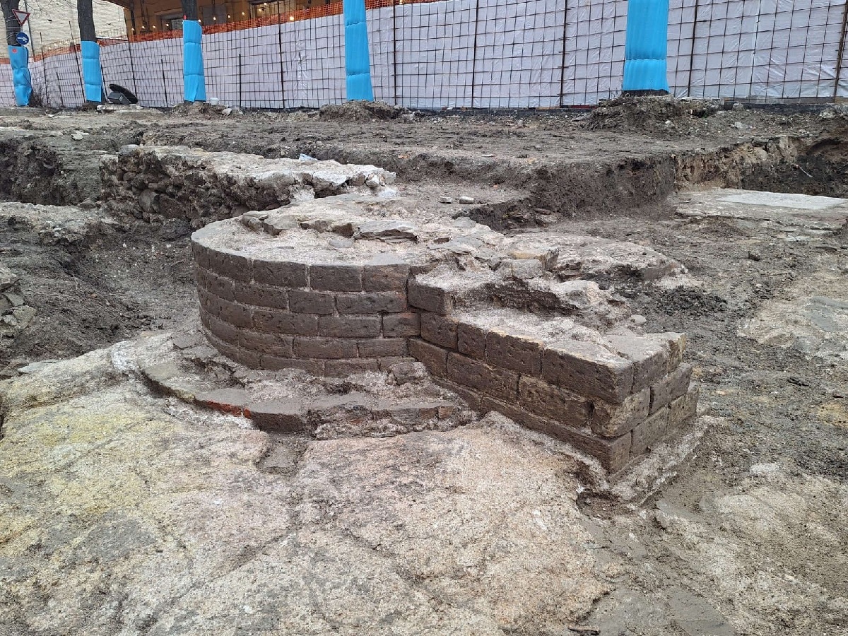 Roman Basilica designed by Vitruvius found in central Italy
